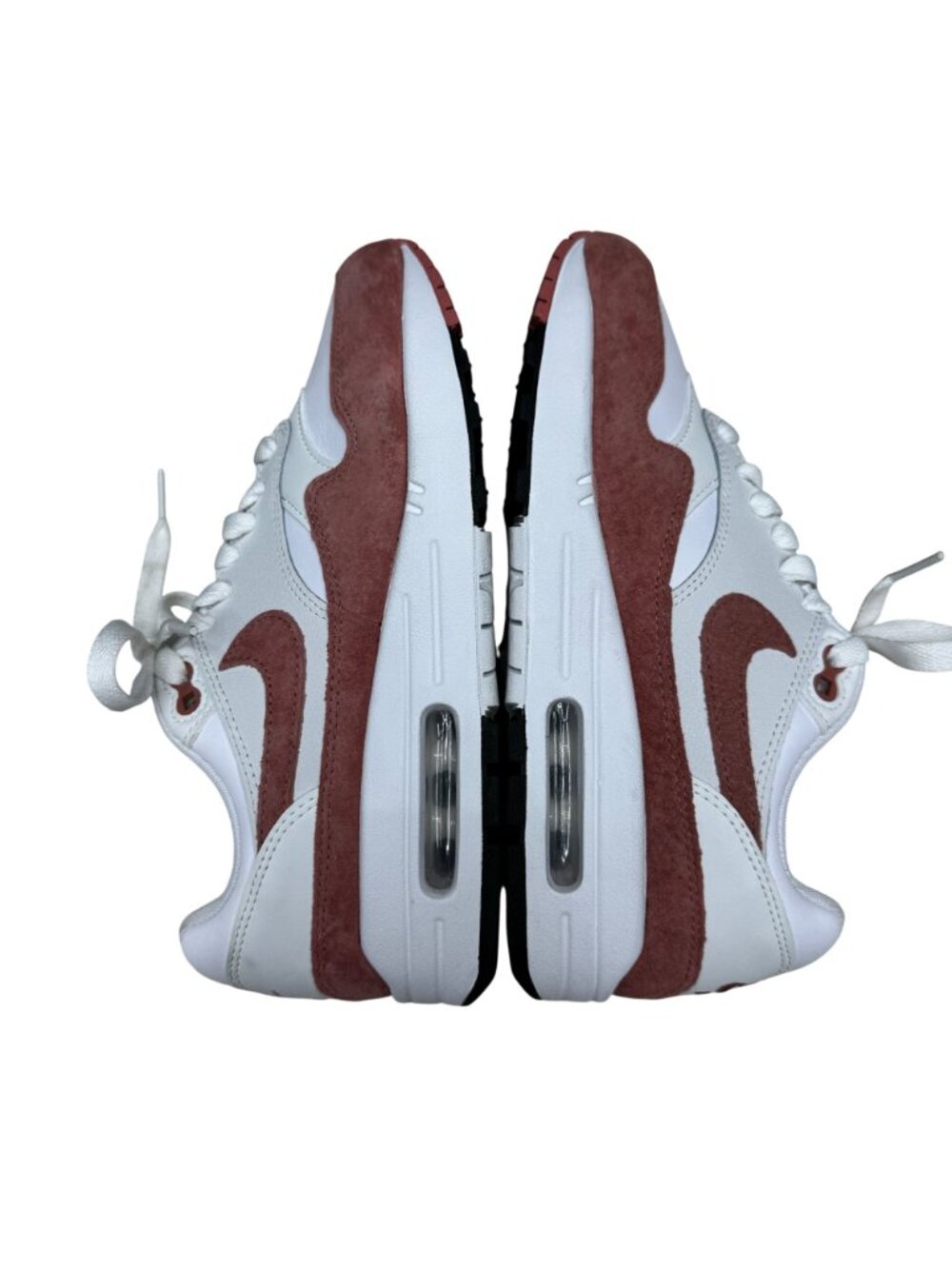 Nike Air Max 1 '87 Sneakers White/Canyon Pink Women's FZ1468-100, Size 7.5 NWOB - Picture 7 of 10